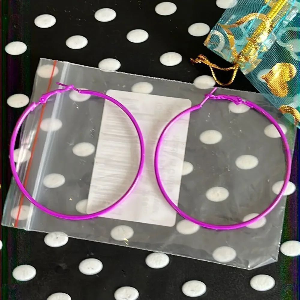 Purple Hoops